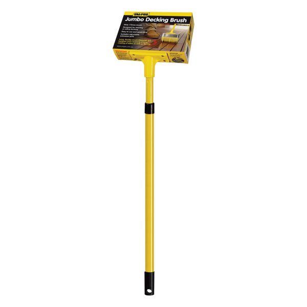 Jumbo Decking Brush (with adjustable pole)